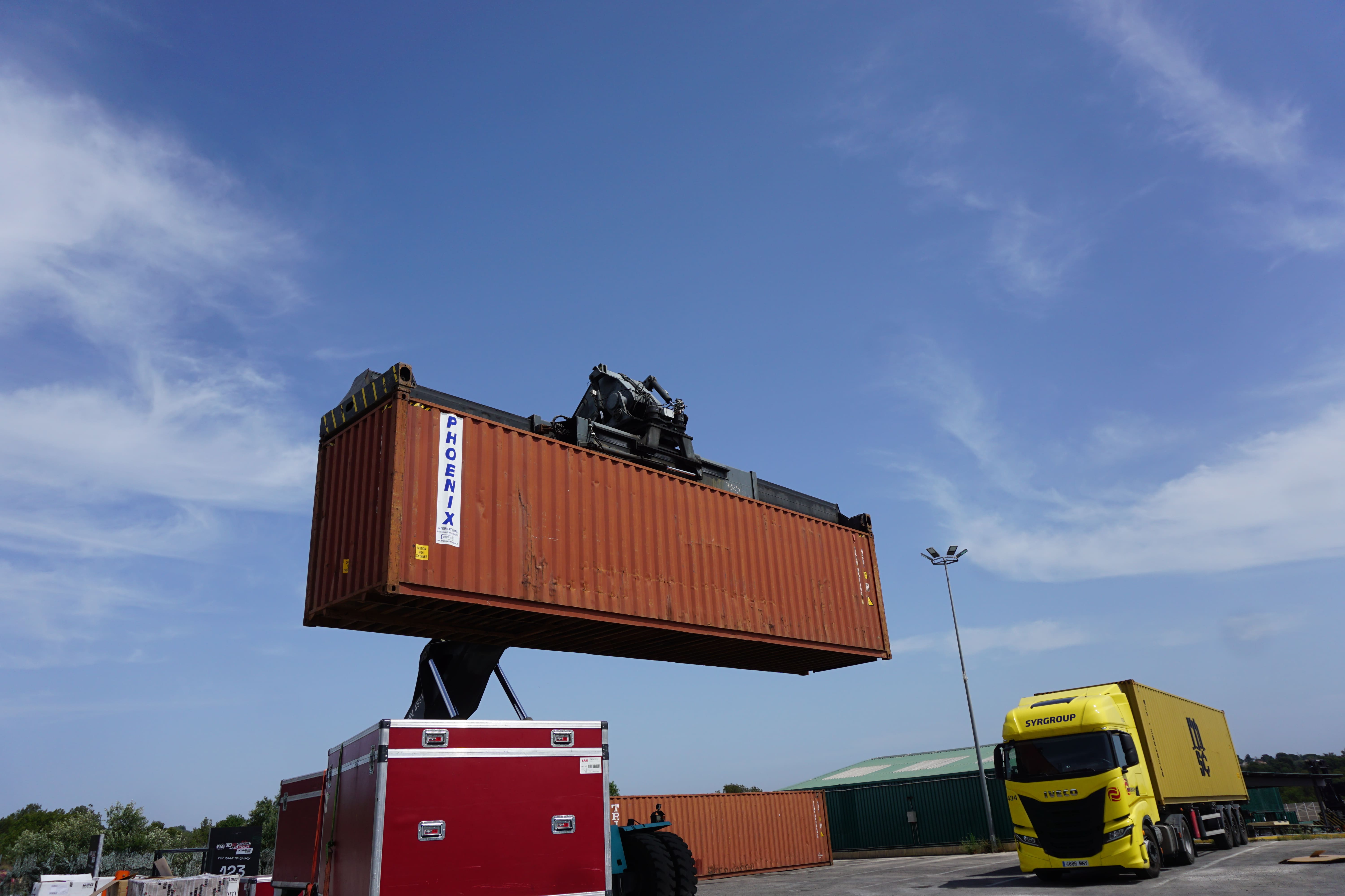 Customs clearance and international shipping for sports